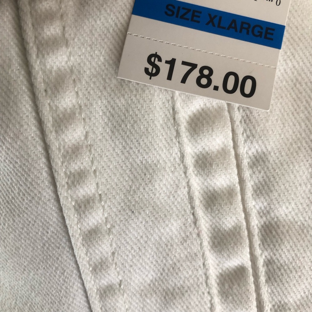 NWT Scotch & Soda 100% Cotton Off-White Denim Jacket XL - Picture 13 of 13
